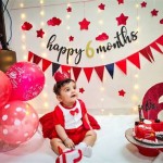 6 Month Baby Birthday Decoration Ideas