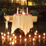 Candle Light Dinner Table Decoration Ideas