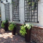 How To Decorate A Brick Wall Outside