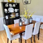 How To Decorate A Small Dining Room Table