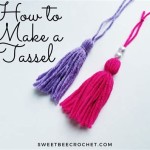 How To Make Large Decorative Tassels In Crocheting