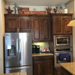 Ideas To Decorate Above Kitchen Cabinets