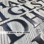 Wrought Iron Letters Home Decoration Ideas